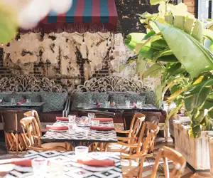 Courtyard of Beatnik West Town