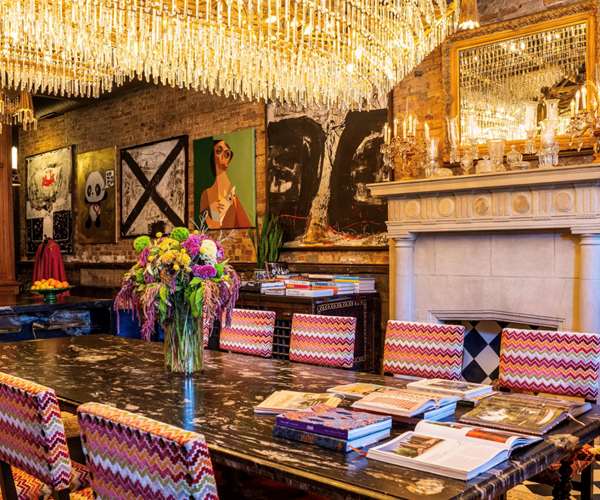 Dining table at Casa Alsonso