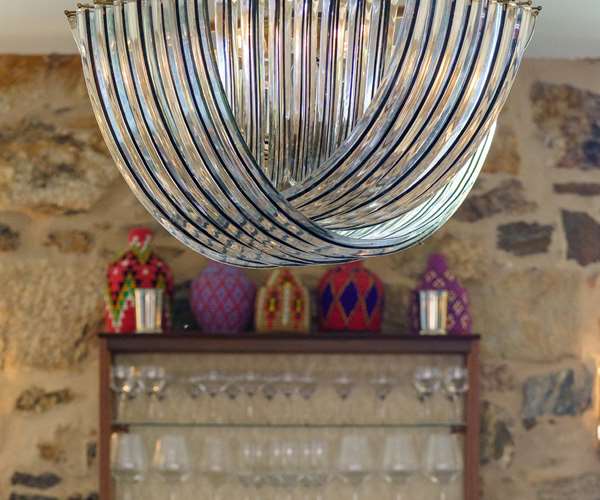 chandelier detail